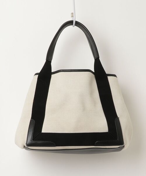BALENCIAGA トートバッグ ベージュ/ブラック BALENCIAGA（バレンシアガ） ネイビーカバス S トートバッグ