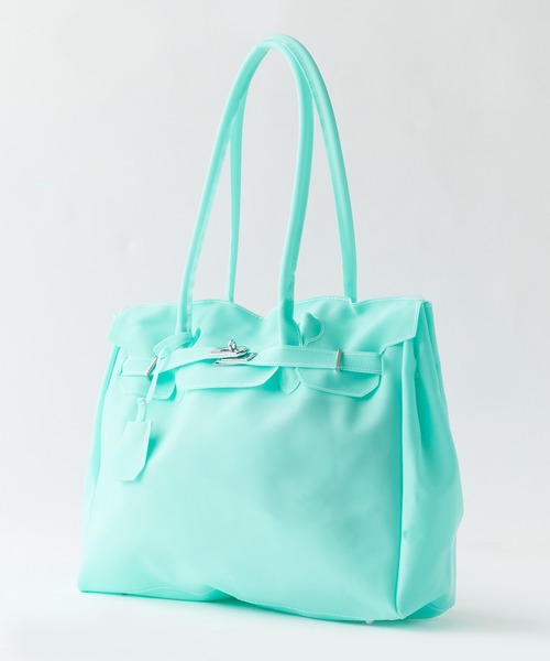 Chick トートバッグ Jelly bag / ジェリーバッグ ハンドバッグ 雨の日