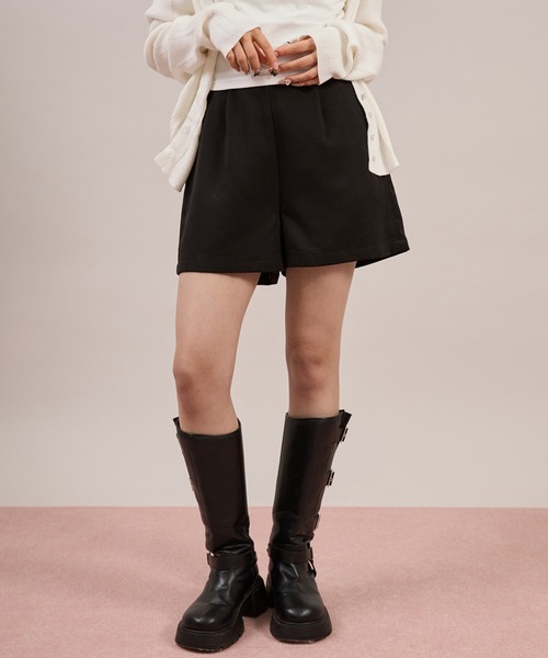 「apres jour mignon」 ショートパンツ X-LARGE ブラック レディース_画像7