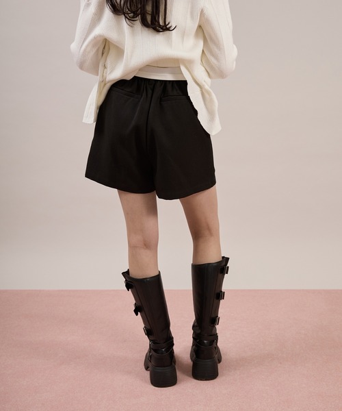 「apres jour mignon」 ショートパンツ X-LARGE ブラック レディース_画像8