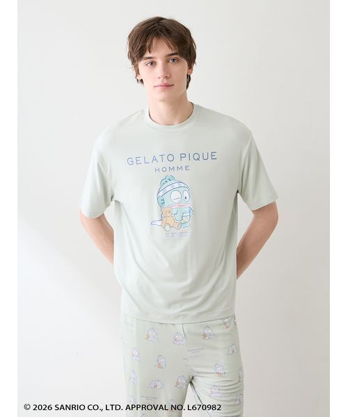 GELATO PIQUE HOMME ハンギョドン チャーム Tシャツ パンツ gelato pique（ジェラートピケ） パジャマ 「ハンギョドン」「HOMME