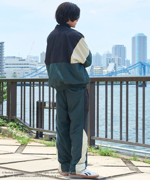 Reebok（リーボック） ナイロンジャケット 別注トラックジャケット
