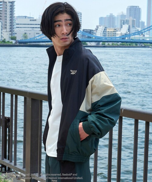 Reebok（リーボック） ナイロンジャケット 別注トラックジャケット