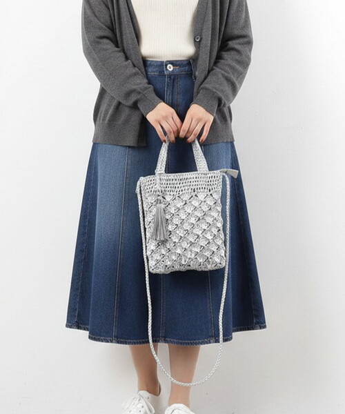 「COOCO」 2WAYバッグ 9 ブラック レディース_画像2