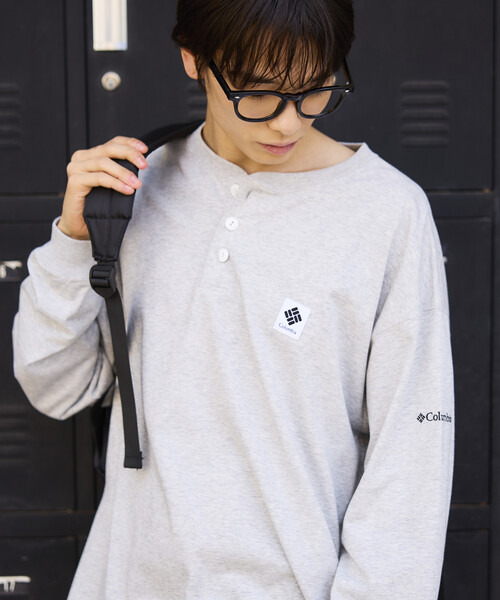 Columbia（コロンビア） ヘンリーネック tシャツ 限定展開 ×FREAK'S