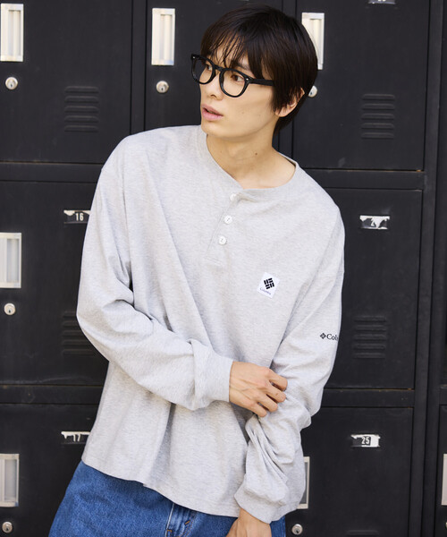 Columbia（コロンビア） ヘンリーネック tシャツ 限定展開 ×FREAK'S