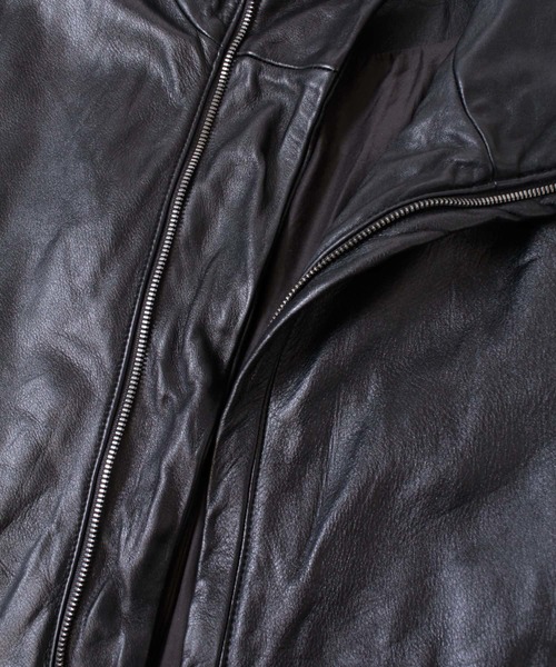 TROVE（トローヴ） 革ジャン ライダース SOLUMN LEATHER BLOUSON TYPE
