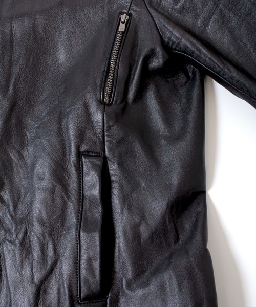 TROVE（トローヴ） 革ジャン ライダース SOLUMN LEATHER BLOUSON TYPE