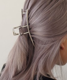 フレームワーク　未使用　ヘアアクセサリー Port ヘアクリップ メタル ライン フレーム バンスクリップ/ヘア