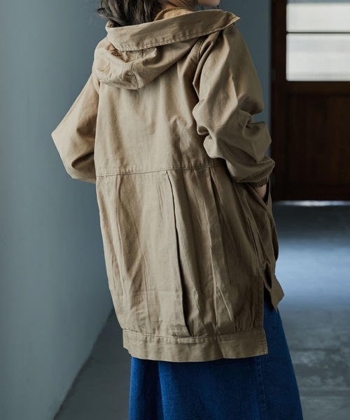 Fashion Letter マウンテンパーカー ウインドブレーカー 「M-4L