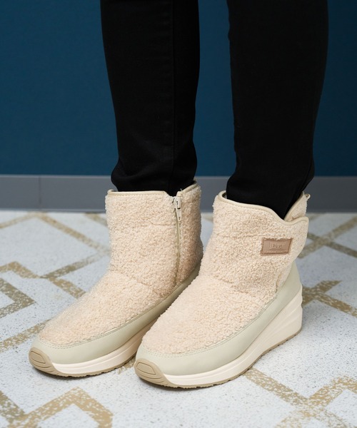 EDWIN（エドウィン） ブーツ 「防水」 撥水裏ボアショートブーツ