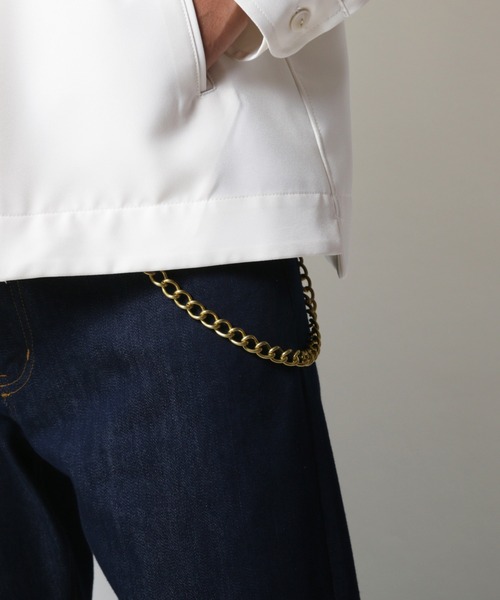 ウォレットチェーン brass wallet chain ウォレットチェーン ゴールド_3