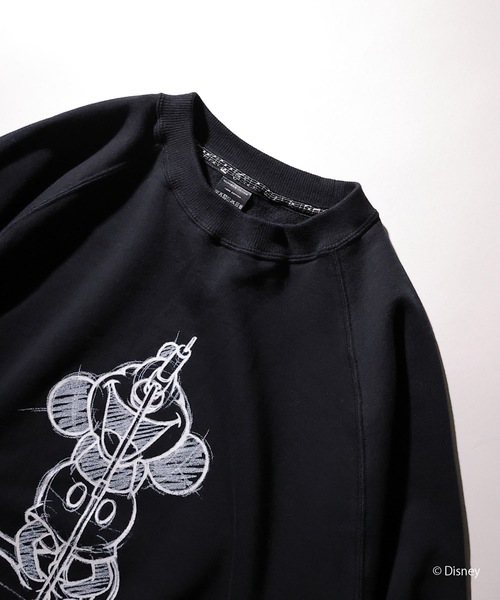 Disney（ディズニー） スウェット MICKEY MOUSE/DRAWING OS PULLOVER