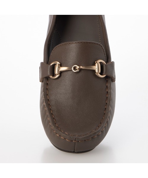 ing（イング） ローファー 「3E」ビット付きモカシューズ レディース