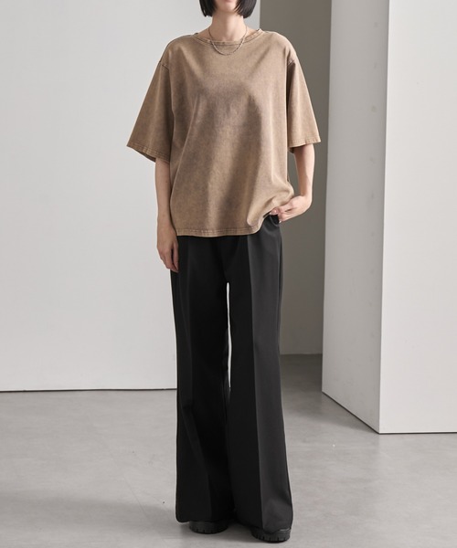 cussil（クシル） スラックス 「cussil/クシル」TRストレッチルーズ