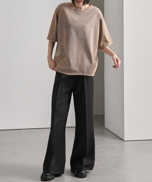cussil（クシル） スラックス 「cussil/クシル」TRストレッチルーズ