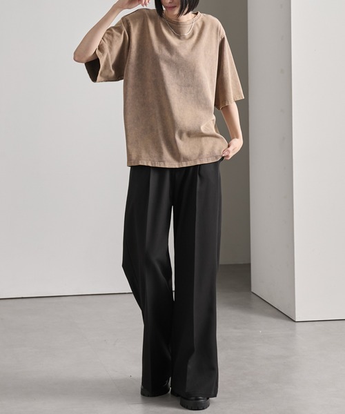 cussil（クシル） スラックス 「cussil/クシル」TRストレッチルーズ