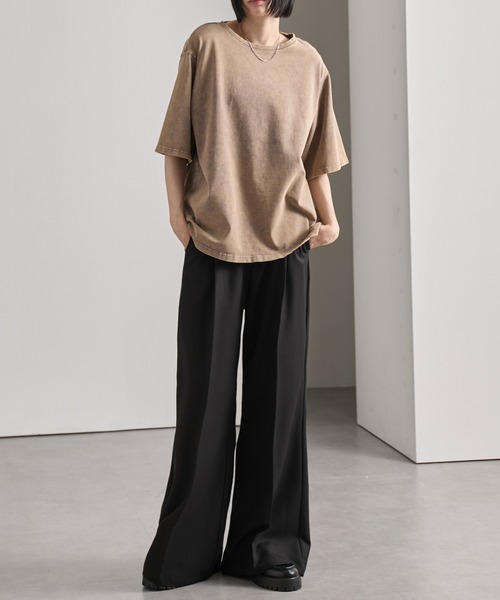 cussil（クシル） スラックス 「cussil/クシル」TRストレッチルーズ