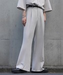 ワイドパンツ スラックス 「cussil/クシ...の詳細画像5