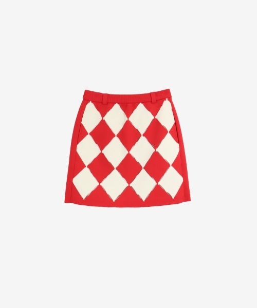 archivio（アルチビオ） スカート 「LADIES」カットアウトブロック