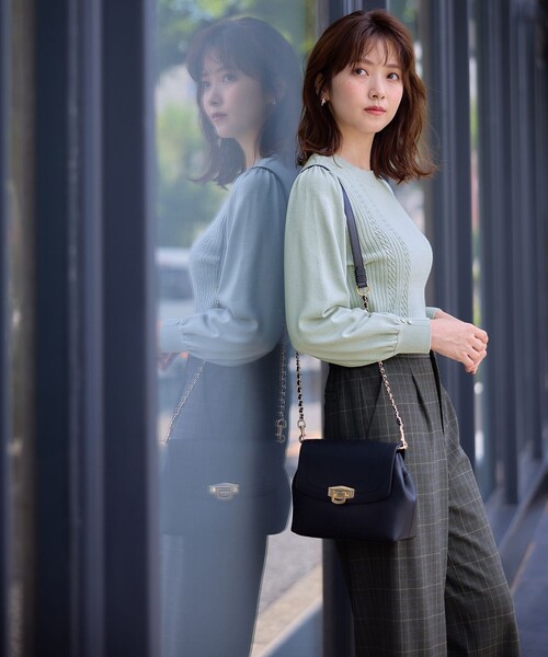 ANY SIS（エニィスィス） ニット セーター 「CICA加工」ケーブル