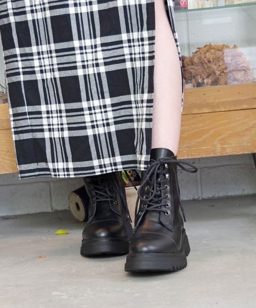 PUPE（プーペ） ブーツ / レースアップ ショートブーツ 231435