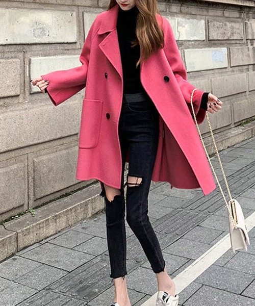 Amulet（アミュレット） ピーコート pコート ミドル丈ピーコート