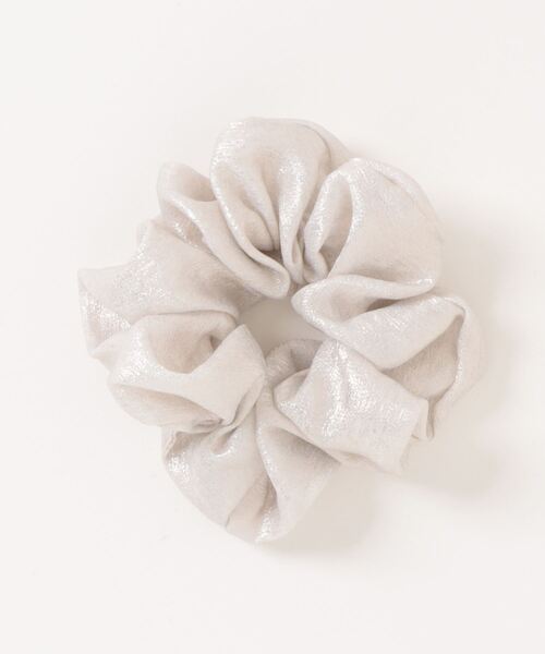 TONE SELECT GOODS シュシュ 「float」シンプル ラメ 光沢感 シュシュ