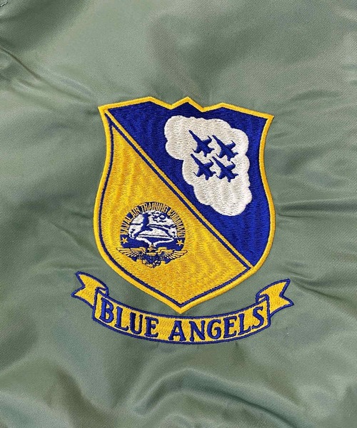 美✨️AVIREX BLUEANGELS L-2A ワッペン バックロゴ MA1 AVIREX 15％オフ！AVIREX(アヴィレックス) L-2 Flight Jacket