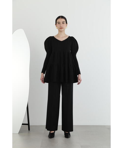 【美品】JILL STUART ボリュームスリーブチュニック JILL STUART ニット セーター ボリュームスリーブチュニック