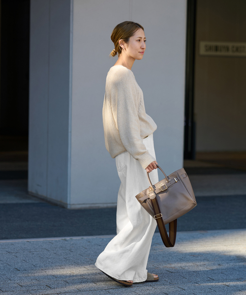 FRAMeWORK（フレームワーク） パンツ 5PKT ワイドパンツ レディース  