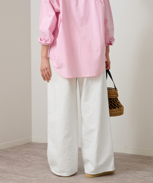 FRAMeWORK（フレームワーク） パンツ 5PKT ワイドパンツ レディース  