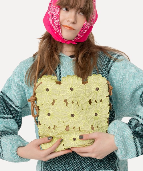 HEY!MrsROSE トートバッグ HEY! Mrs ROSE(ヘイ！ミセスローズ)フラワー