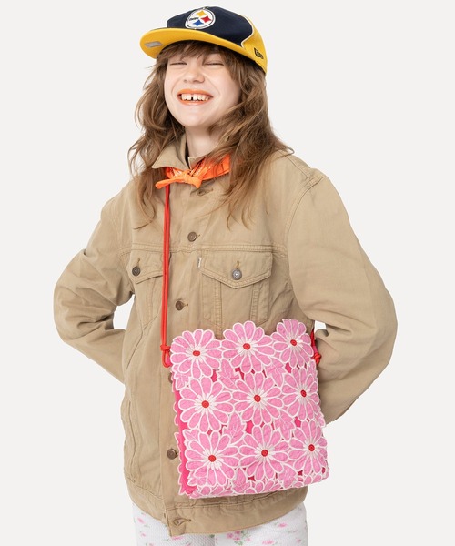 HEY!MrsROSE トートバッグ HEY! Mrs ROSE(ヘイ！ミセスローズ)フラワー