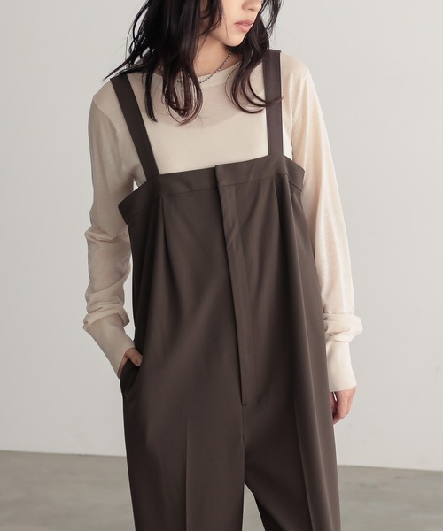 for/c サロペット オーバーオール 「低身長/高身長向けサイズ有