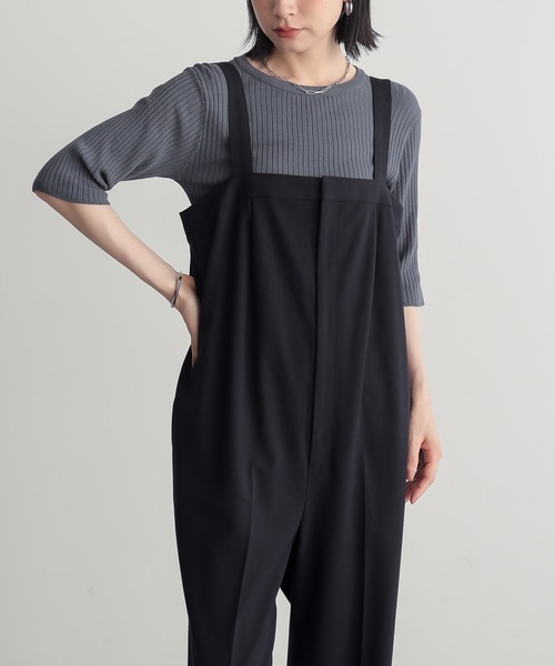 for/c（フォーシー） サロペット オーバーオール 「低身長/高身長向け