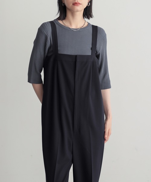 for/c（フォーシー） サロペット オーバーオール 「低身長/高身長向け