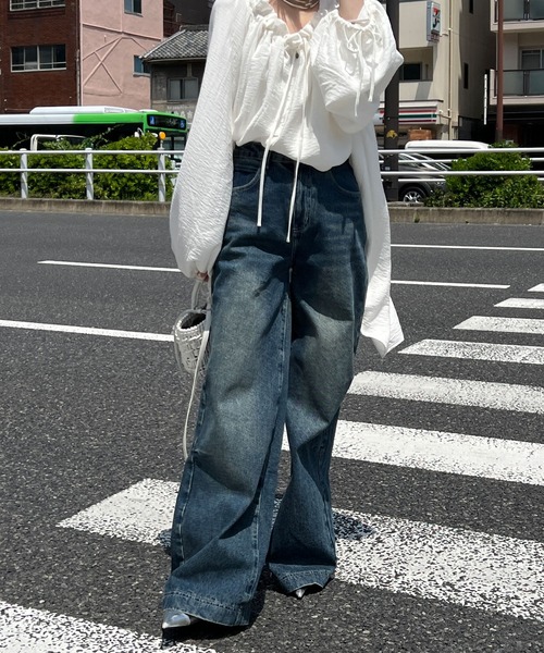 chuclla（チュクラ） ワイドパンツ ジーンズ デニム デニムパンツ
