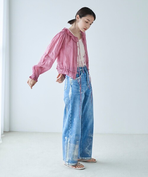 ブラウス シャツ Ramie short ブラウス レディース セール】Ramie short ブラウス（シャツ/ブラウス）｜bulle de