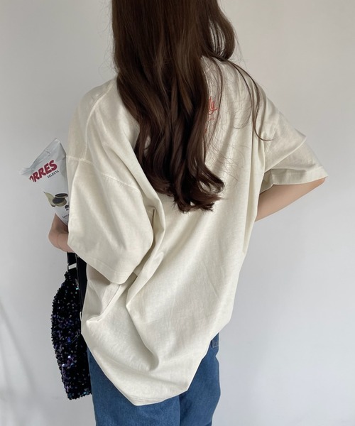 tシャツ ヴィンテージライクピグメントTシャツ レディース ヴィンテージライクピグメントTシャツ | FREDY & GLOSTER