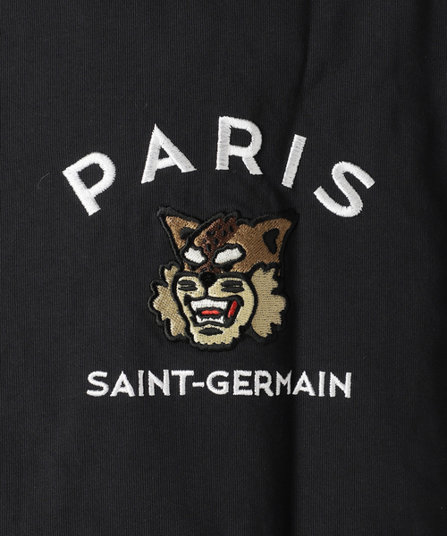 tシャツ 追加「Paris Saint-Germain」カレッジロゴ刺しゅう T