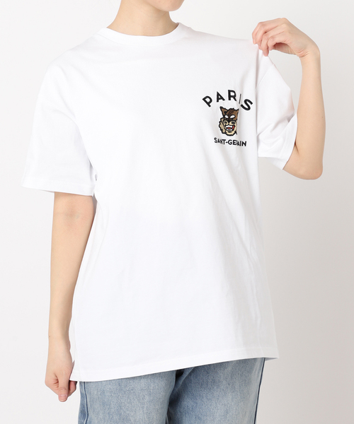 GALLE Paris 売れ筋商品|||ガレパリ Tシャツ トップス レディース Tops Purple AMI Paris Ami De Coeur クロップド Tシャツ | パープル