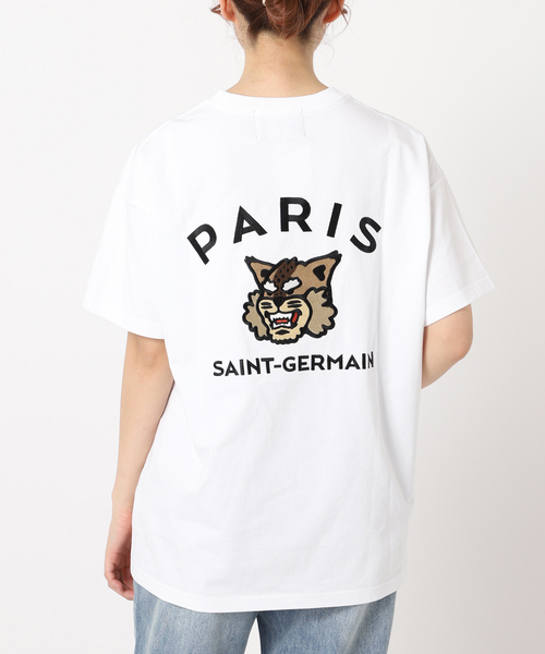 tシャツ 追加「Paris Saint-Germain」カレッジロゴ刺しゅう T