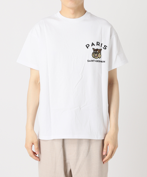 tシャツ 追加「Paris Saint-Germain」カレッジロゴ刺しゅう T