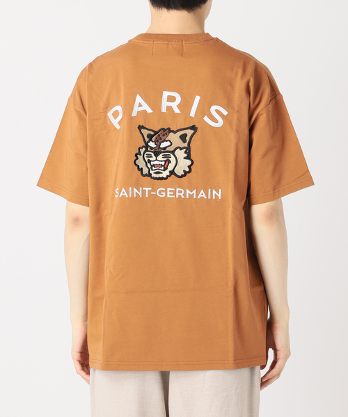 GALLE Paris 売れ筋商品|||ガレパリ Tシャツ トップス レディース T-shirts Brown plage tシャツ POCKET Tシャツ レディース : ZOZOTOWN Yahoo!店