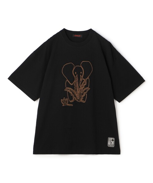 tシャツ CABaN ドライスビンコットン ELEPHANTエンブロイダリー Tシャツ メンズ | CABaN | 02