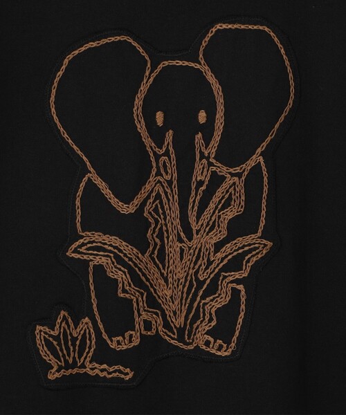 tシャツ CABaN ドライスビンコットン ELEPHANTエンブロイダリー Tシャツ メンズ | CABaN | 11
