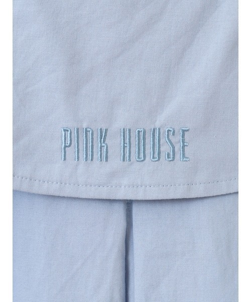 PINK HOUSE ブラウス シャツ セーラーカラー風ブラウス