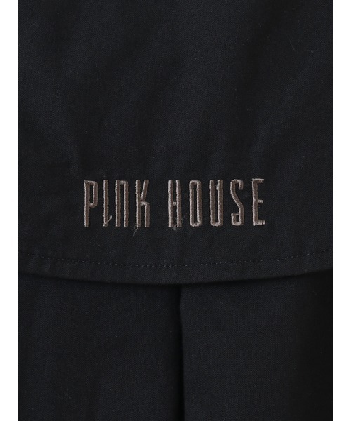 PINK HOUSE セーラー襟 長袖トップス PINK HOUSE ブラウス シャツ セーラーカラー風ブラウス