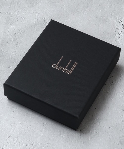 【8/24値下げ】dunhill ダンヒル　ミニウォレット財布　レガシーライン 名入れ可有料】ダンヒル dunhill 二つ折り財布 小銭入れなし